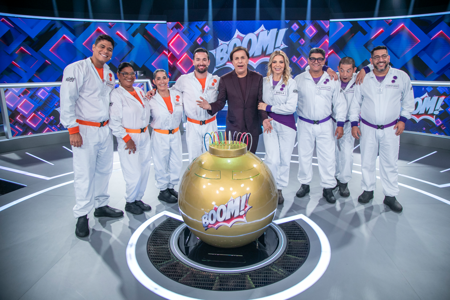 Boom! tem desafio entre as equipes lideradas por Sheila Mello e Diego Hypólito  