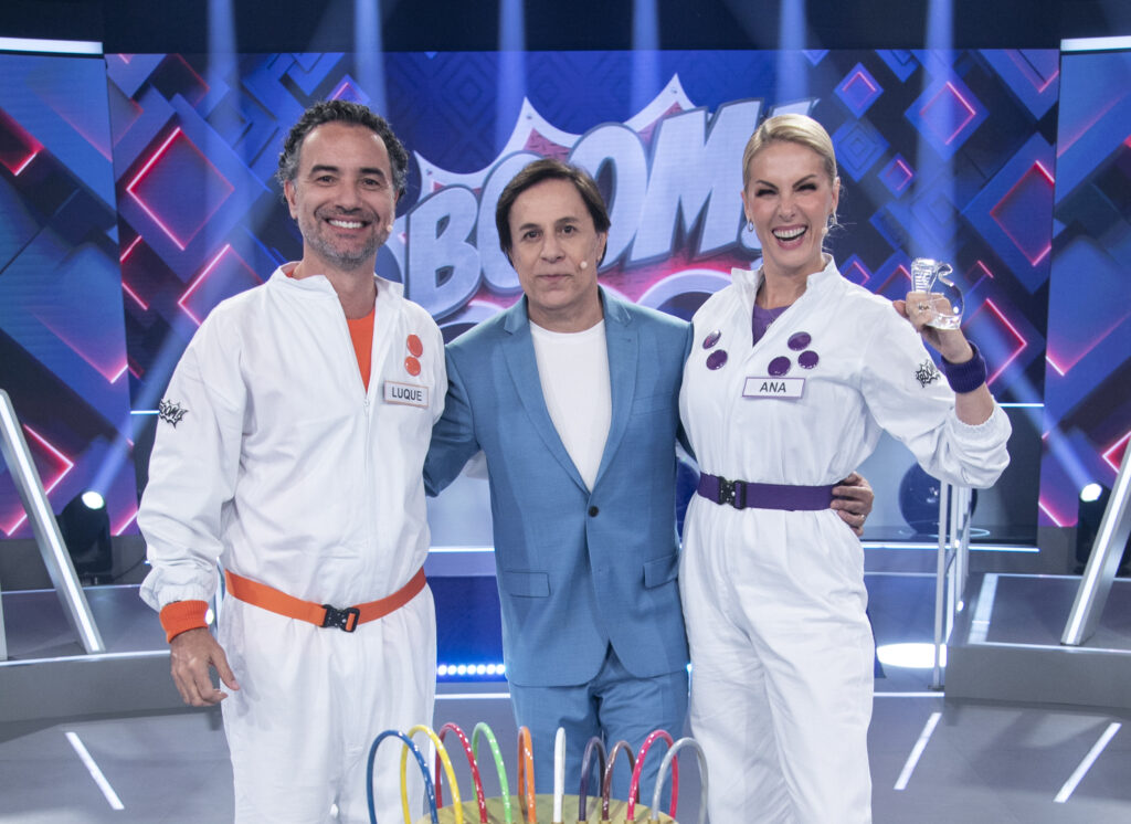 Ana Hickmann e Marco Luque se enfrentam no Boom!