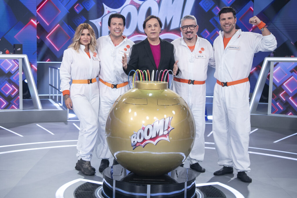 MC Livinho e o humorista Bola participam do desafio do Boom!