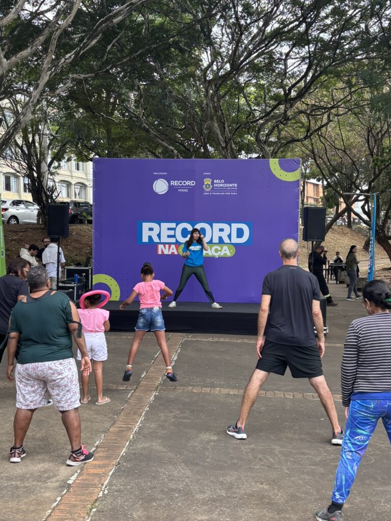 RECORD na Praça leva lazer e diversão para a Barragem Santa Lúcia