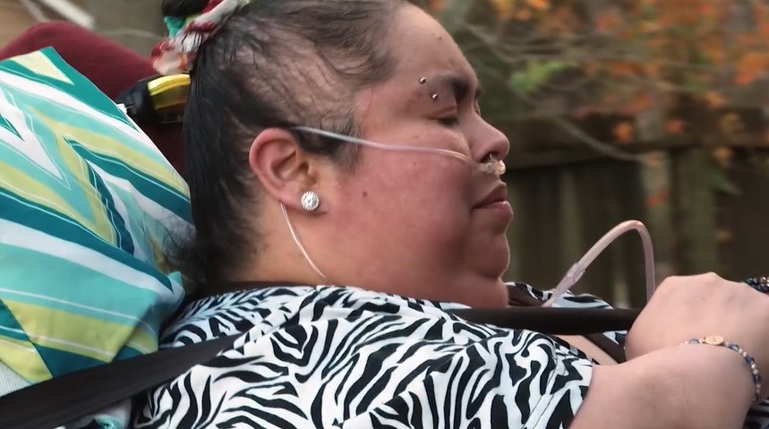 Cindy sofre para perder peso em Quilos Mortais 