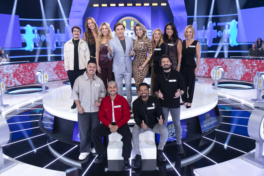 Felipe Castanhari, Keila Jimenez e Patrícia de Sabrit participam do Acerte ou Caia!