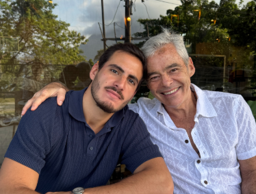 Diogo Tarré faz registros dos bastidores de Ben-Hur e compartilha nas redes